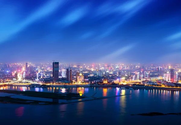 Shanghai-Nacht — Stockfoto