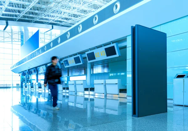 Passageiros no aeroporto — Fotografia de Stock