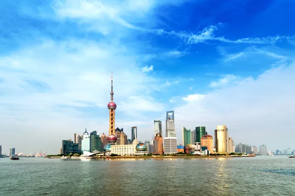 Skyline von Shanghai — Stockfoto