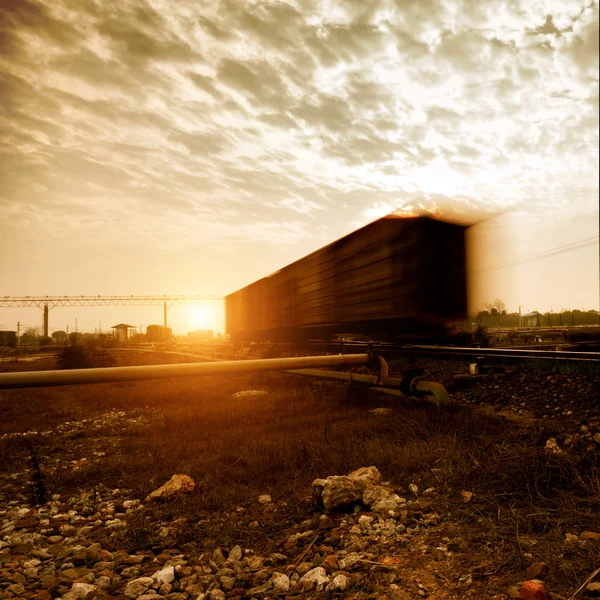 Freight train — Stock Photo, Image