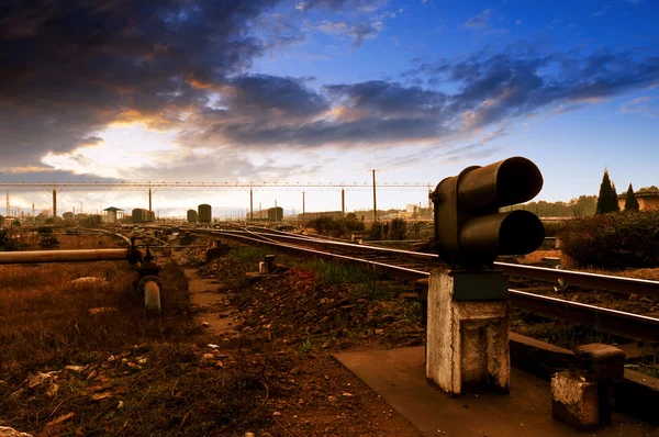 Caminho de ferro — Fotografia de Stock