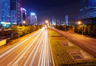 Çin shenzhen gece