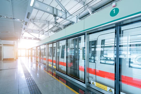 Shanghai U-Bahn — Stockfoto
