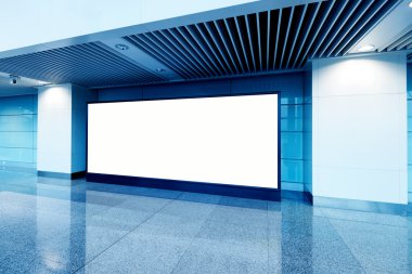 Hall metro istasyonu boş Pano