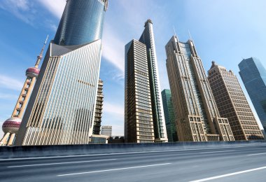 LuJiaZui Finans Merkezi gökdelen shanghai