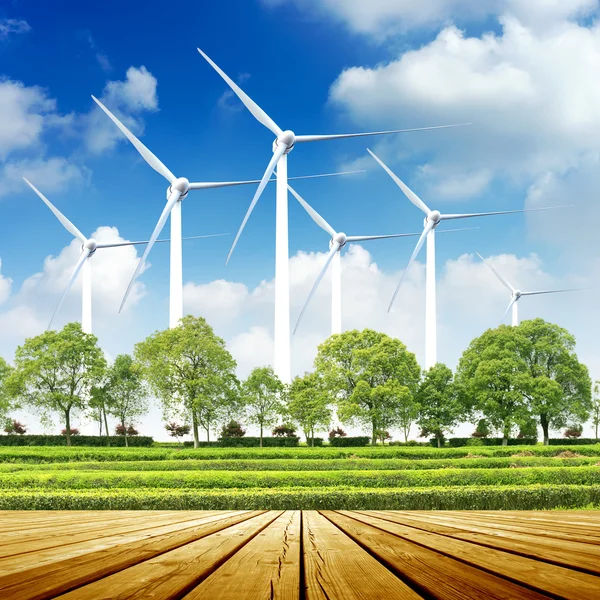 Wind turbines — Stock Photo, Image