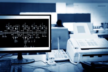 Modern bitki kontrol odası