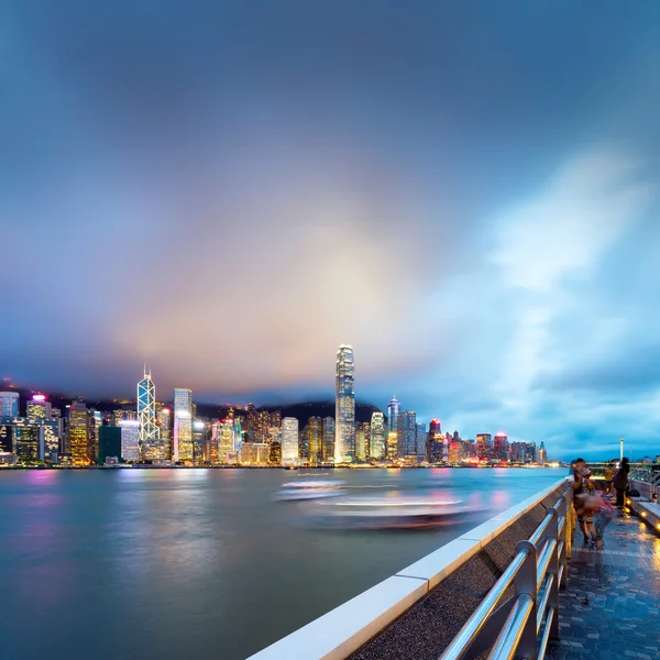 Noche de Hong Kong — Foto de Stock