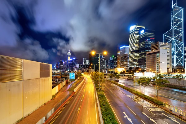 Light trails — Stock Photo, Image