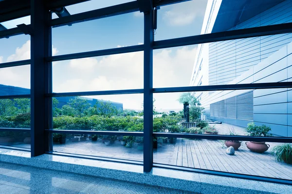 Office windows — Stock Photo, Image