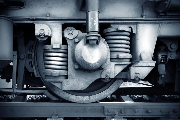 Train wheels — Stock Photo, Image