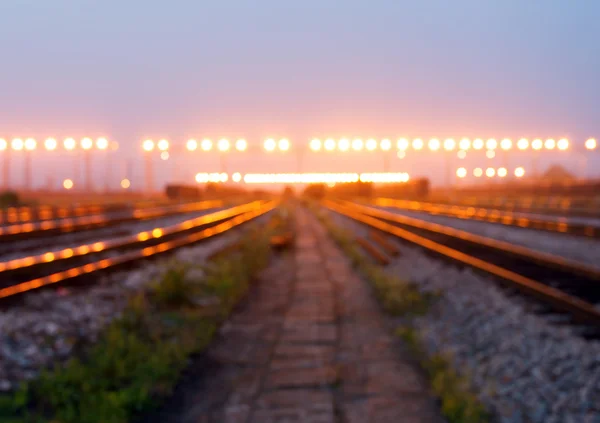 鉄道のハブ — ストック写真