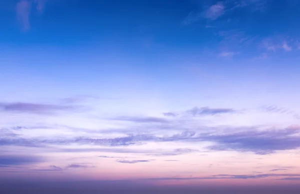 在日出的天空 — 图库照片