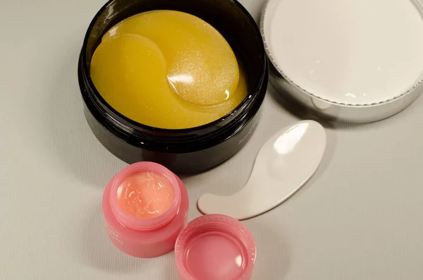 lip mask face eye patches Korean cosmetics wrinkle rejuvenation spa