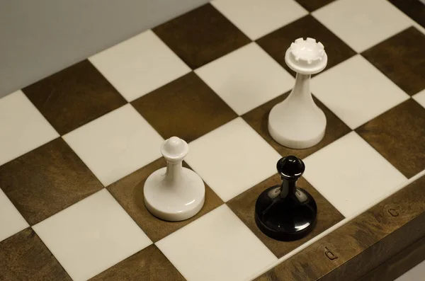 Шахматная Пешка Королевы Шахмат — стоковое фото