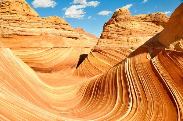 The Wave, Arenaria curva, Arizona — Foto Stock