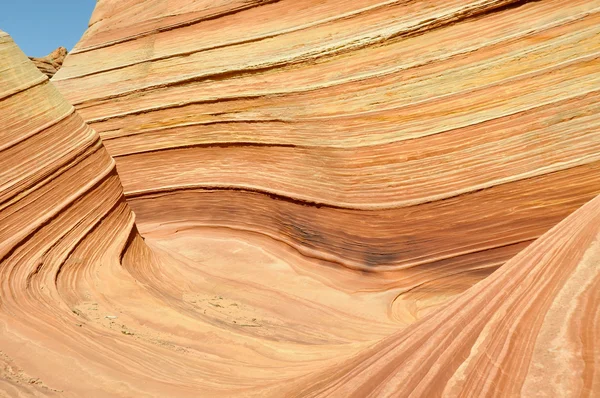 The Wave, Curva de arenisca, Arizona — Foto de Stock