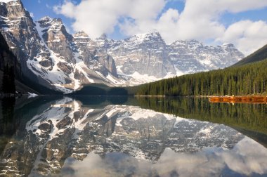 Moraine Lake, Rocky Mountains, Canada clipart