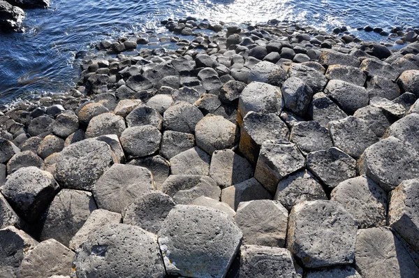 Giant 's Causeway, County Antrim, Северная Ирландия — стоковое фото