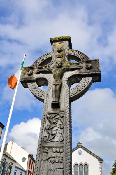 Croce Celtica, Cashel, Irlanda — Foto Stock