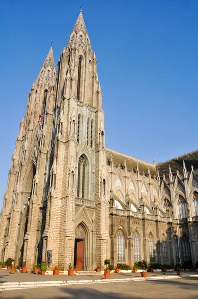 Catedral de Santa Filomena, Mysore, India — Foto de Stock