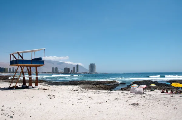 Plaży Cavancha iquique (chile) — Zdjęcie stockowe