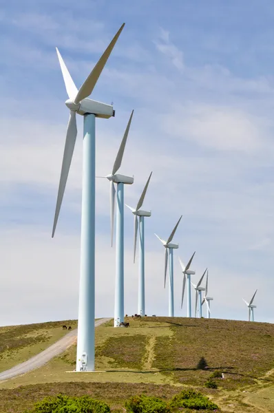 Eolian generators (Basque Country) — Stock Photo, Image