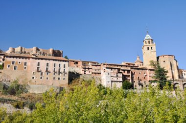 Albarracin, teruel, İspanya, ortaçağ kenti
