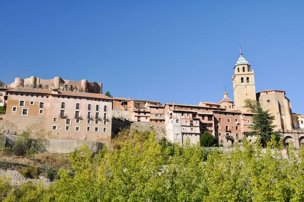 Albarracin, mittelalterliche stadt teruel, spanien — Stockfoto