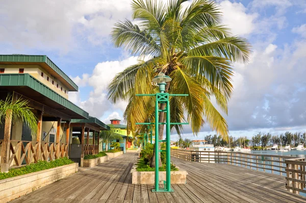 Boardwalk at Ponce (Puerto Rico) — Stock Photo, Image