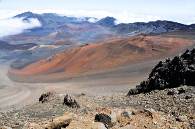 Haleakala krater, maui (hawaii)