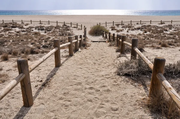 San Miguel Strand, in der Nähe von gata cape, Andalusien (Spanien) — Stockfoto