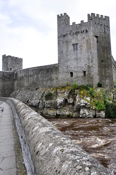Zamek w Cahir w hrabstwie tipperary, Irlandia — Zdjęcie stockowe