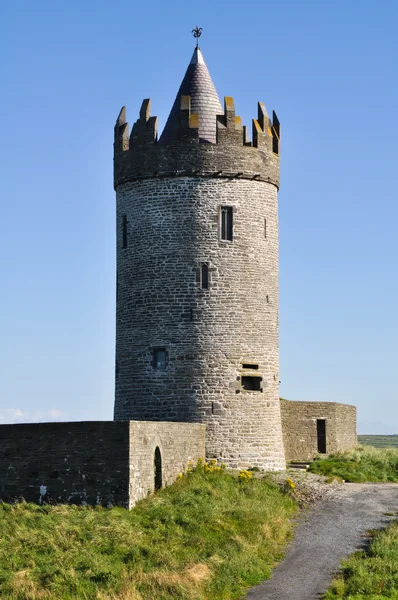 Doonagore zamek, co. clare, Irlandia — Zdjęcie stockowe