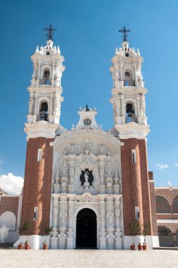 bizim hanımı ocotlan, tlaxcala (Meksika'nın Tapınak)
