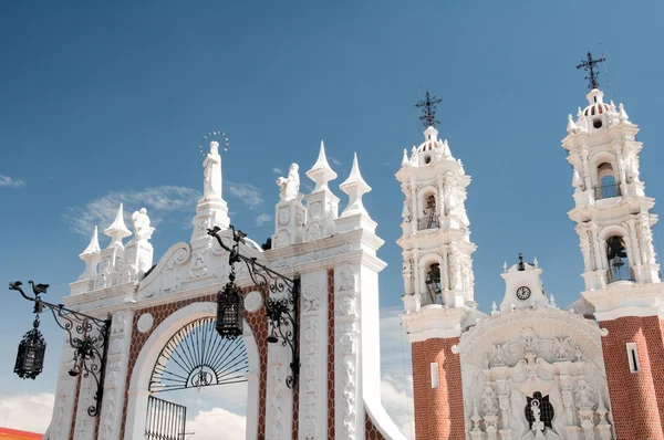 Santuário de Nossa Senhora de Ocotlan, Tlaxcala (México ) — Fotografia de Stock