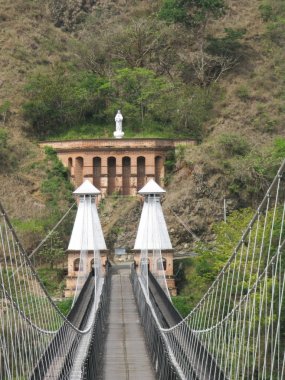 Western Bridge, Santa Fe de Antioquia (Colombia) clipart