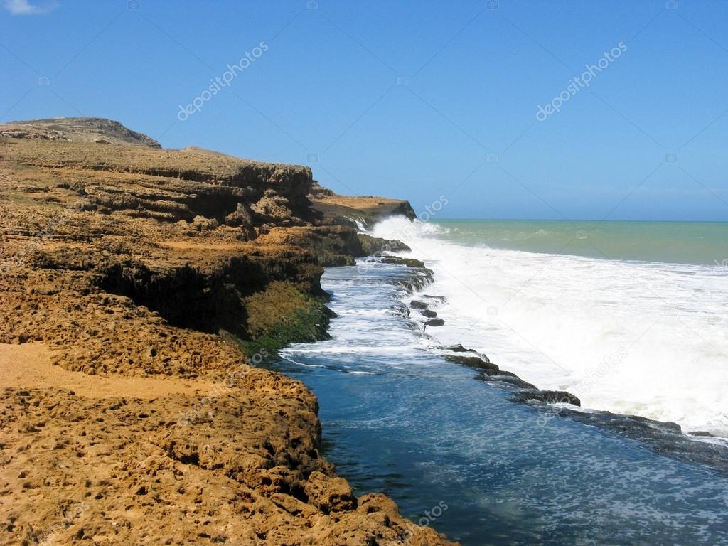 Coastline at Guajira, Colombia