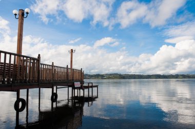 Pier Llanquihue Gölü (Şili)
