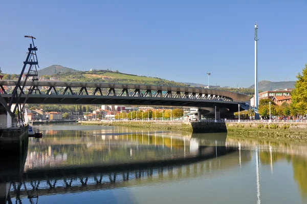 Ponte Euskalduna, Bilbau (País Basco ) — Fotografia de Stock