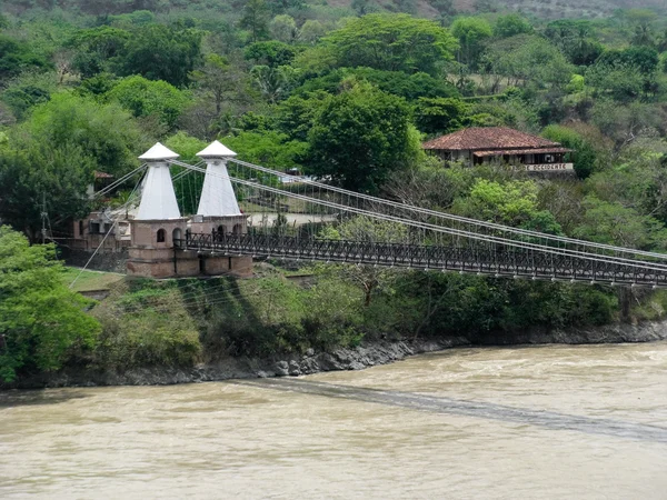 Puente Oeste, Santa Fe de Antioquia (Colombia) ) — Foto de Stock