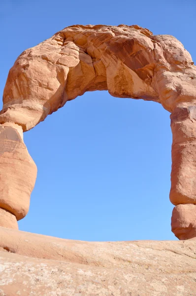 Delikat båge, arches national park (utah) — Stockfoto