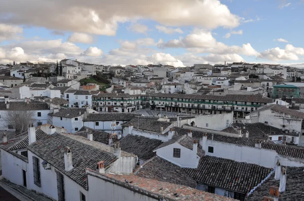 View of the village of Chinchon, Madrid, Spain — Stock Photo, Image