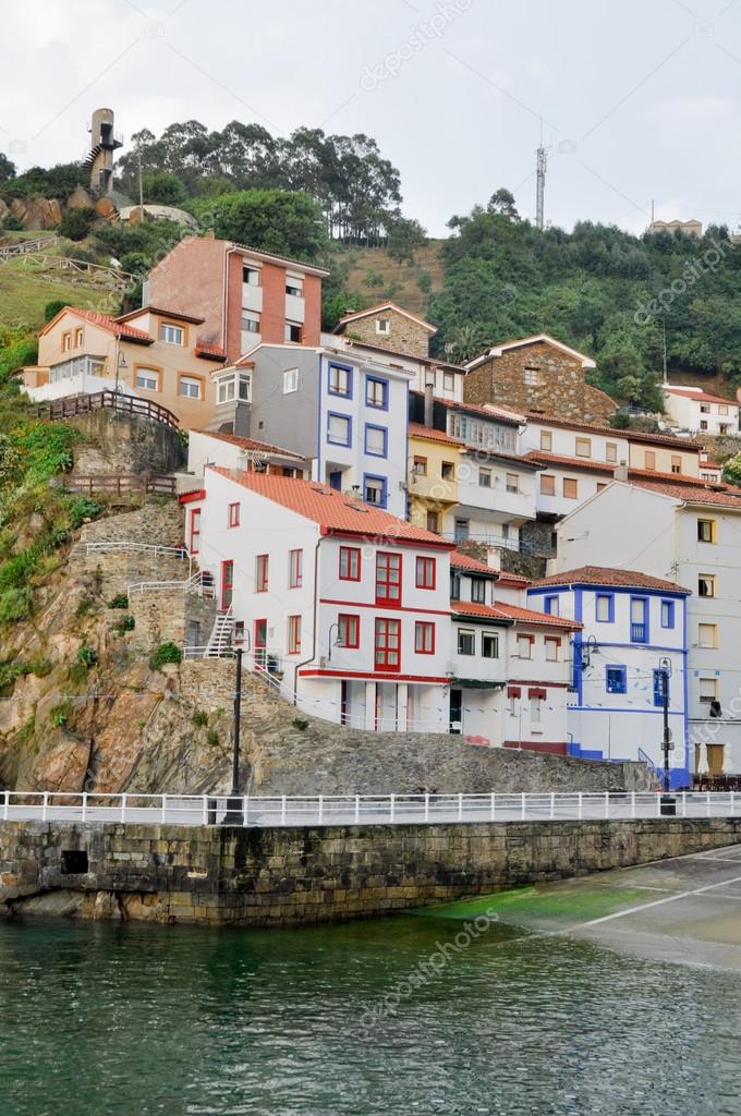 Cudillero, fishing village in Asturias (Spain)
