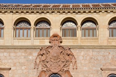 Başpiskoposun palace alcala de henares, madrid il (İspanya)
