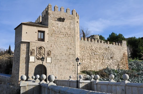 Bridge of San Martin, Toledo (Spain) — Stock Photo, Image