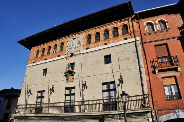 Town hall of Orduña City Council (Spain) — стокове фото