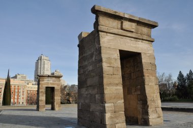 debod Tapınağı, madrid (İspanya)