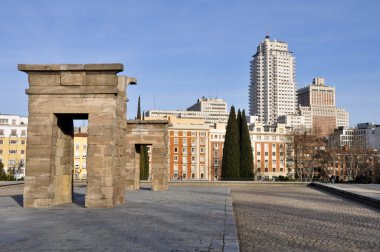 debod Tapınağı, madrid (İspanya)