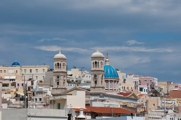 Cattedrale di San Nicola, Ermoupolis (Grecia) ) — Foto Stock